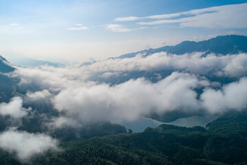 Clouds on the mountains, Jing'an, Jiangxi 
