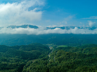 Clouds on the mountains, Jing'an, Jiangxi 