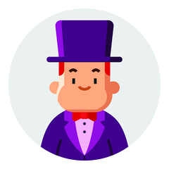 funny magician icon