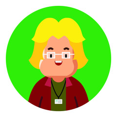 graphic designer staff icon