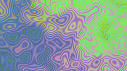 Abstract multicolored liquid background with bubbles