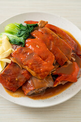 Peking duck or Roasted duck in Chinese style