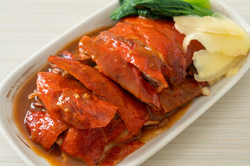 Peking duck or Roasted duck in Chinese style