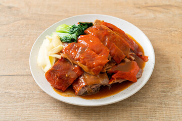 Peking duck or Roasted duck in Chinese style
