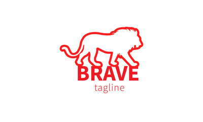 Premium Vector Lion Template Logo design