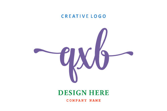 QXB lettering logo is simple, easy to understand and authoritative