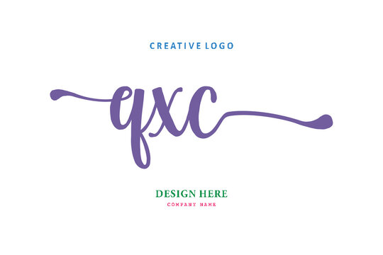 QXC lettering logo is simple, easy to understand and authoritative