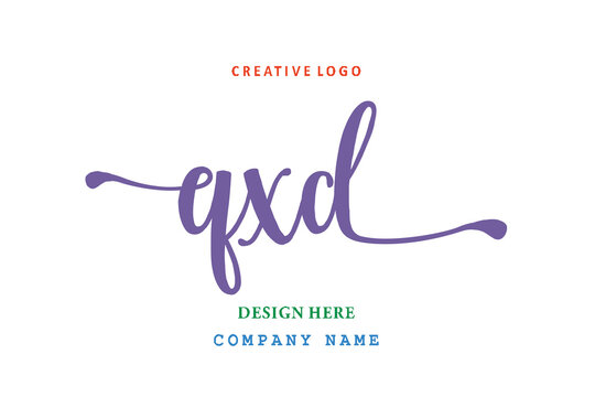 QXD lettering logo is simple, easy to understand and authoritative