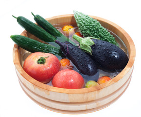 夏野菜　食材イメージ