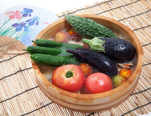 夏野菜　食材イメージ