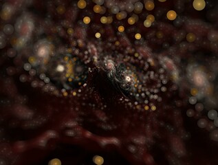 Imaginatory fractal background generated Image