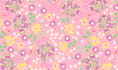 Obraz na płótnie Canvas Flower Pattern