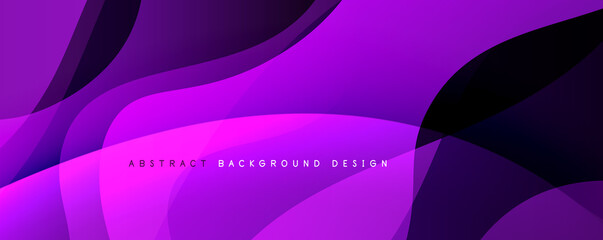 Trendy simple fluid color gradient abstract background with dynamic wave line effect. Vector Illustration For Wallpaper, Banner, Background, Card, Book Illustration, landing page