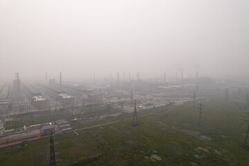  aluminum plant heavy smoke