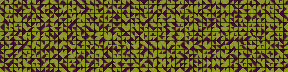 Abstract Geometric Pattern generative computational art illustration