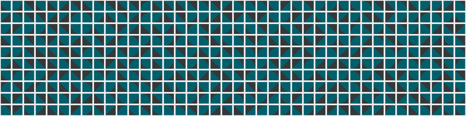 Abstract Geometric Pattern generative computational art illustration