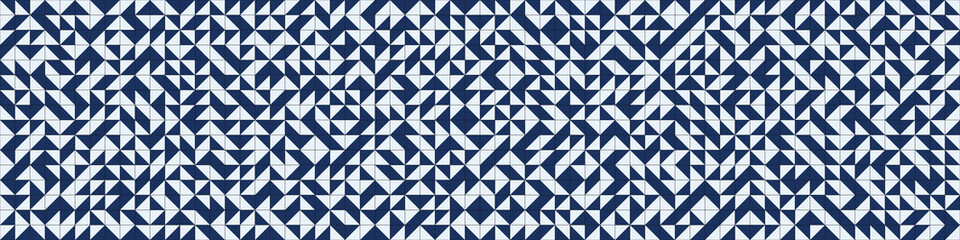 Abstract Geometric Pattern generative computational art illustration