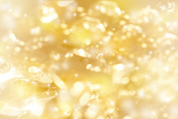 宝石やクリスタルガラスが光輝く背景