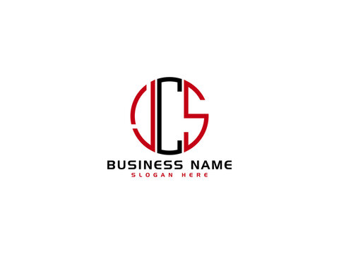 Letter LCS Logo Iocn Vector Image For Business