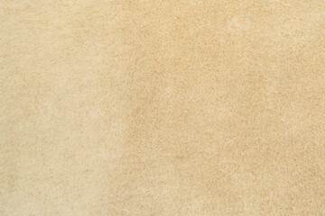 Beige wool seamless texture background. texture with short factory wool.