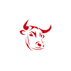 bull with horns