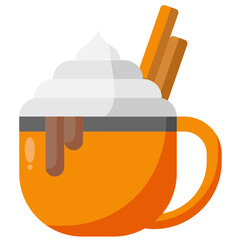 Hot Chocolate flat icon