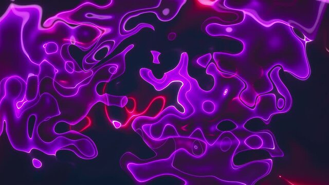 Vivid curves stripes 3d render with geometric blur. Wavy random curvature with gradient and creative lines. Diverging circular digital presentation with varying textures