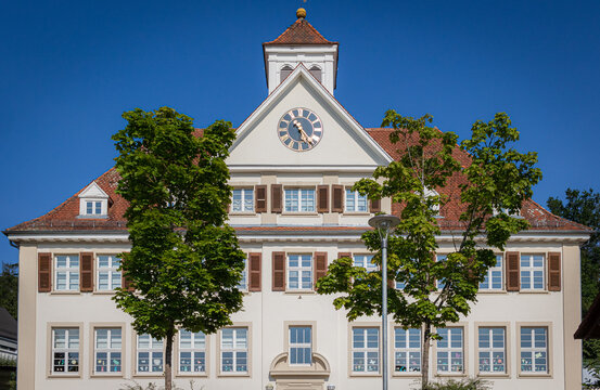 old schoolhouse and town hall