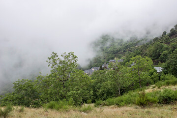 Bausen, a Pyrenean town in the province of Lerida, Spain