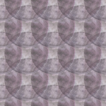 Seamless pattern with moon. Night sky. Purple fantasy background. Creative style. Print card, cloth, clothing, wrap, wrapper, web, cover, label, banner, poster, emblem, invitation, gift, purple