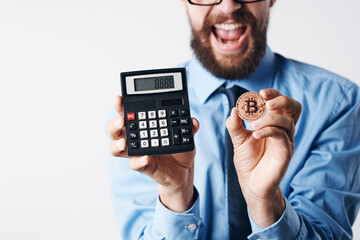 emotional man finance office professional economics