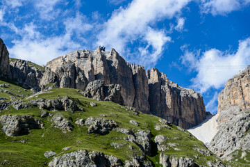 Sellaronda in Italy val Gardena Badia Fasssa