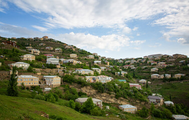 The famous village of Kubachi in Dagestan, the birthplace of silver craftsmen