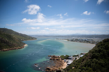 Fototapeta premium view from the sea