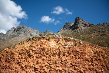 trail in the mountains