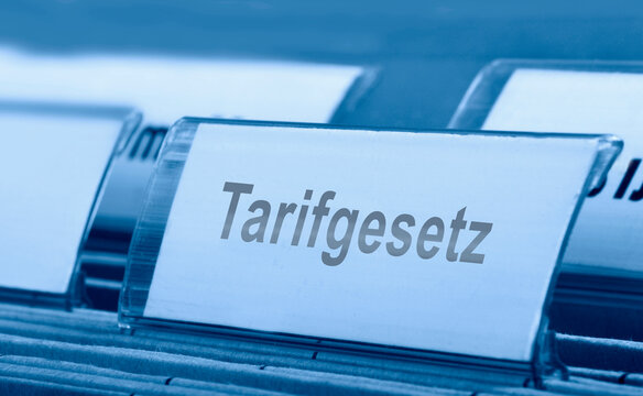 Tarifgesetz - Symbolfoto