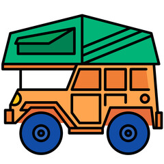 offroad car icon