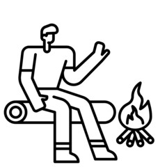 campfire icon