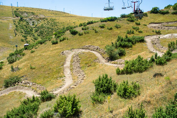 National park Mavrovo from the top