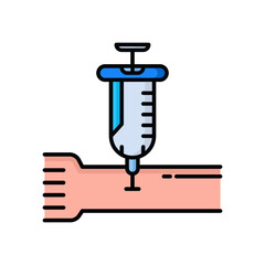 vaccination injection icon