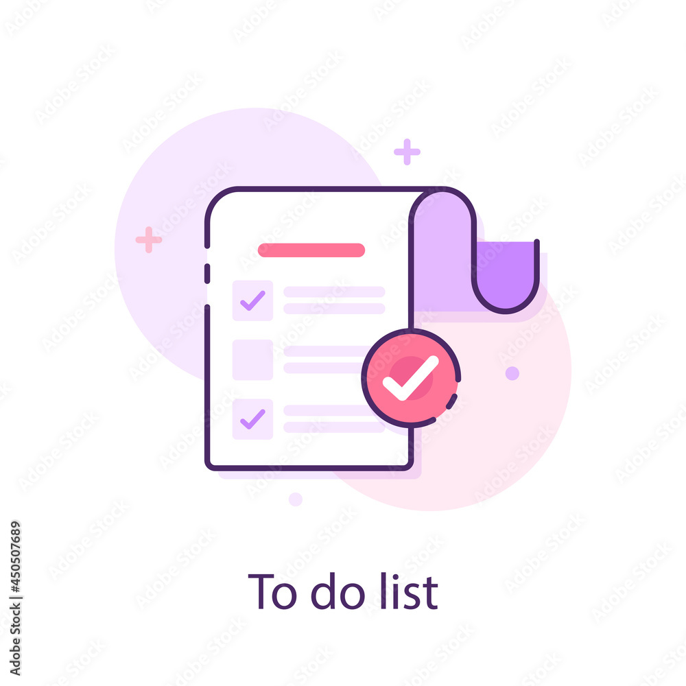 Poster creating training plan concept icon. task list and deadlines. effective planning