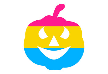 LGBT pride flag, rainbow flag background. Multicolored peace flag movement. Original colors symbol.