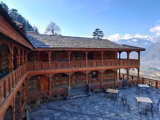 Indian temple in the morning