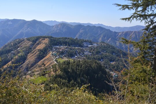 view from the mountain