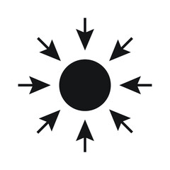 Specific icon concept vector illustration.