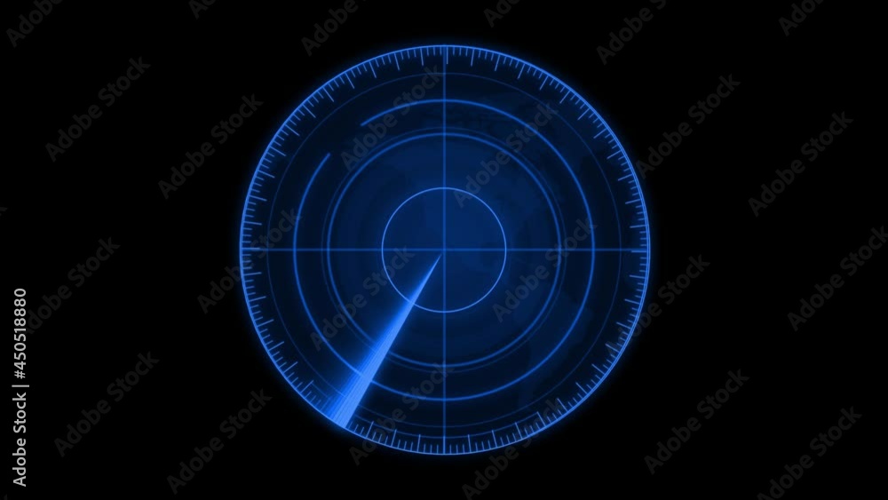 Poster radar screen detected for battle. radar futuristic hud navigation monitor. hologram circle interface