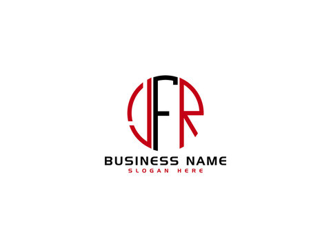 Letter LFR Logo Iocn Vector Image For Business