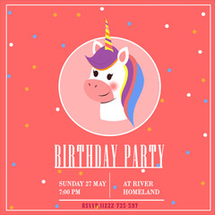 Happy Birthday greeting card