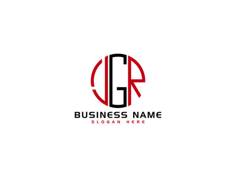 Letter LGR Logo Iocn Vector Image For Business