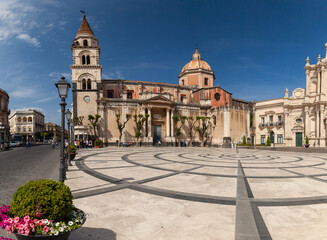 Obraz premium Cattedrale di Santa Maria Assunta, Acireale, Sicily, Italy
